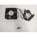 DATEUP 9601050581 1pc fan 220V with Europe plug and wire for wall rack, RAL9004SN